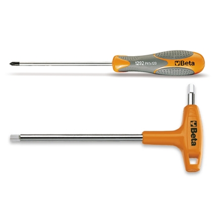 Screwdrivers, male-end wrenches and bits